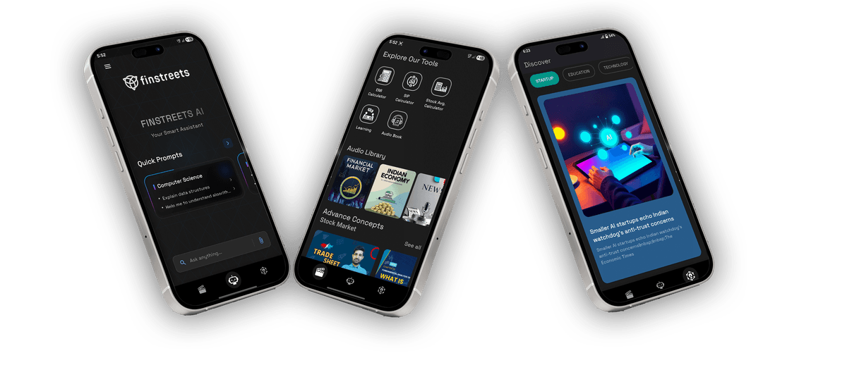 Screenshot of Finstreets AI project